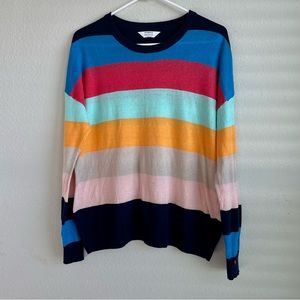 Splendid Sunray Colorblock Sweater (Worn Once)